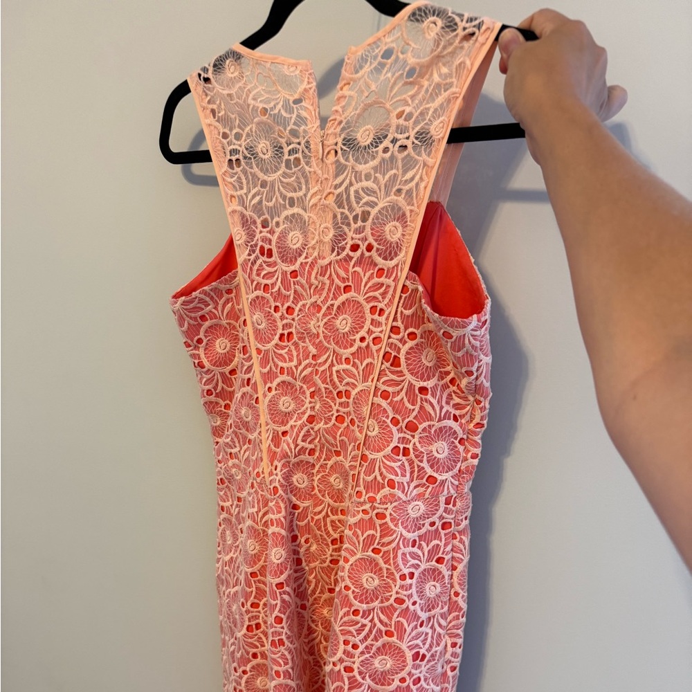 Floral Lace Sleeveless Dress